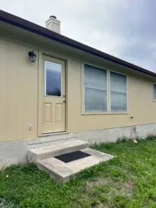 Exterior Door Replacement and Painting in Buda