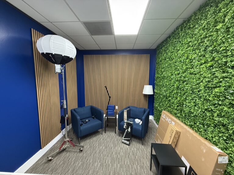 Podcast Studio Setup in Austin
