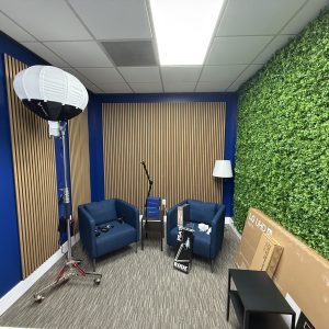 Podcast Studio Setup in Austin
