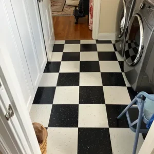 VCT Tile Installation and Waxing in Austin